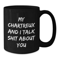 Load image into Gallery viewer, Funny Chartreux Cat Gifts for Friends - Christmas Unique Mugs from Men - Additional
