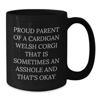Load image into Gallery viewer, Funny Cardigan Welsh Corgi Dog Mom Dad Gifts for Christmas Unique Mugs from Friends and Family - Additional
