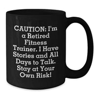 Load image into Gallery viewer, Fitness Trainer Humor Funny Gift for Men from Friends Unique Graduation Mug - Additional