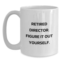 Load image into Gallery viewer, Funny Director Quirks White Coffee Mug Gifts from Friends for Graduation Unique Gifts - Main