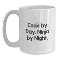 Load image into Gallery viewer, Funny Inspirational White Coffee Mugs for Cook Gifts from Friends to Men on Graduation Unique Gifts - Main