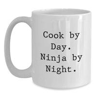 Load image into Gallery viewer, Funny White Coffee Mug, Ideal Gift for Cook, Graduation Unique Gifts from Family to Friends - Main