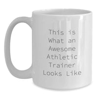 Load image into Gallery viewer, Funny Athletic Trainer Gifts for Men or Women, Gifts from Friends or Family, White Coffee Mug for Graduation - Main