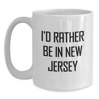 Load image into Gallery viewer, Funny New Jersey White Coffee Mugs for New Jersey Lovers Gifts from Friends or Family - Main