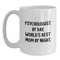 Load image into Gallery viewer, Gifts from Men and Women for Psychologists, Funny White Coffee Mugs, Christmas Unique Gifts - Main