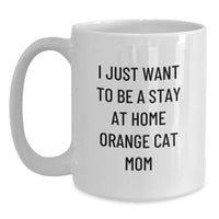 Load image into Gallery viewer, Funny Orange Cat Gifts from Friends for Orange Cat Mom&#39;s Birthday Unique Gifts - Main
