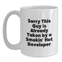 Load image into Gallery viewer, Funny Developer White Coffee Mug Gifts from Friends for Birthday Unique - Main