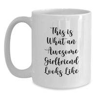 Load image into Gallery viewer, Funny White Coffee Mug Gifts from Men to Sweetheart, Birthday Unique Gifts for Sweetheart, This Is What An Awesome Sweetheart Looks Like - Main