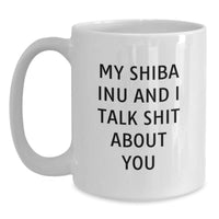 Load image into Gallery viewer, Funny Shiba Inu Dog Gifts from Family for Shiba Inu Dog Lover - White Coffee Mug - Main
