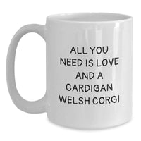 Load image into Gallery viewer, Funny Cardigan Welsh Corgi Dog Quotes Gifts for Cardigan Welsh Corgi Dog Lovers from Friends, Family, or Coworkers - White Christmas Unique Mugs - Main