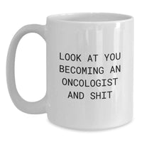 Load image into Gallery viewer, Oncologist Unique Gifts Funny White Coffee Mug for Valentine's - Main