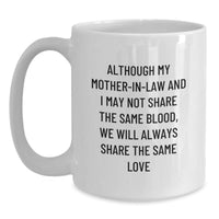Load image into Gallery viewer, Funny Mom-in-law Quotes White Coffee Mugs Gifts from Family for Mom-in-law on Christmas Unique Gifts - Main
