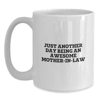 Load image into Gallery viewer, Funny Mom-in-law White Coffee Mug Gifts from Men to Mom-in-law on Christmas Unique - Main
