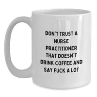 Load image into Gallery viewer, Funny Nurse Practitioner Christmas White Coffee Mug Gifts for Nurse Practitioner from Friends - Main
