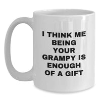 Load image into Gallery viewer, Funny Grampy White Coffee Mug Gifts for Grampy from Family - Christmas Unique Gifts for Men - Main