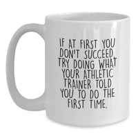 Load image into Gallery viewer, Funny Gifts from Family for Athletic Trainer Mom on Mother's Day - Unique White Coffee Mug for Athletic Trainer Enthusiasts - Main
