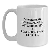 Load image into Gallery viewer, Funny Gingerbread House Making Gifts from Friends for Gingerbread House Making Enthusiasts Birthday Unique Mugs - Main