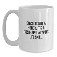 Load image into Gallery viewer, Funny Chess White Coffee Mug Gifts for Men Graduation Unique - Main
