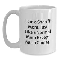 Load image into Gallery viewer, I Am A Sheriff Mom Gifts from Friends for Sheriff Graduation Unique - Main