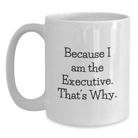 Load image into Gallery viewer, Executive Keepsake White Ceramic Coffee Mug for Him Birthday Gift - Main