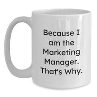 Load image into Gallery viewer, Marketing Manager Keepsake Mug for Him Birthday Gift - Main