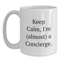Load image into Gallery viewer, Concierge Keepsake Premium White Coffee Mug for Him Birthday Gift - Main
