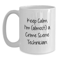Load image into Gallery viewer, Crime Scene Technician Keepsake White Mug for Him Birthday Gift - Main