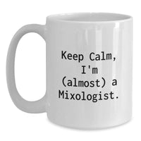 Load image into Gallery viewer, For Him Keepsake Mixologist White Ceramic Coffee Mug Birthday Gift - Main