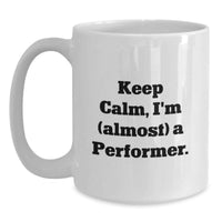 Load image into Gallery viewer, Performer Keepsake White Coffee Mug for Him Birthday Gift - Main