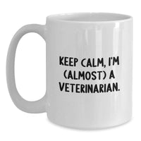 Load image into Gallery viewer, Veterinarian Keepsake White Ceramic Coffee Mug for Him Birthday Gift - Main