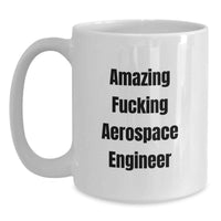 Load image into Gallery viewer, Aerospace Engineer Keepsake White Mug for Him Birthday Surprise Gift - Main