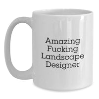 Load image into Gallery viewer, Landscape Designer Keepsake White Coffee Mug Birthday Gift for Him - Main