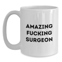 Load image into Gallery viewer, Birthday Gift Surgeon Keepsake White Coffee Mug for Her - Main