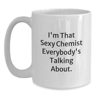 Load image into Gallery viewer, Chemist Keepsake White Ceramic Coffee Mug for Him Birthday Gift - Main