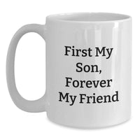 Load image into Gallery viewer, Funny Son White Coffee Mugs Gifts for Men from Mom, Great Graduation Unique Son - Main