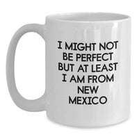 Load image into Gallery viewer, Gifts from Friends, Family, or Coworkers in White New Mexico Coffee Mugs for Men, Women, or New Mexico Graduation Unique Gifts - Main
