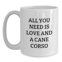 Load image into Gallery viewer, Funny Cane Corso Dog Lover Gifts from Family to Cane Corso Dog Graduation White Coffee Mugs - Main
