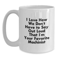 Load image into Gallery viewer, Funny Machinist Gifts for Him - Gifts from Friends, Colleagues, or Family - Unique Graduation Unique Gifts for Favorite Machinist - Main