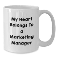 Load image into Gallery viewer, Funny Marketing Manager Gifts, Unique Birthday Unique Gifts for Marketing Manager, Funny Quote Gifts from Friends to Marketing Manager - Additional