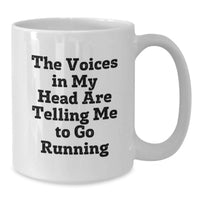 Load image into Gallery viewer, Funny Running Quote Mug Gifts for Runners Birthday Unique Presents by a Friend - Additional