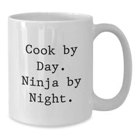 Load image into Gallery viewer, Funny White Coffee Mug, Ideal Gift for Cook, Graduation Unique Gifts from Family to Friends - Additional