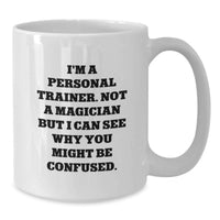 Load image into Gallery viewer, Funny Personal Trainer Gifts for Men from Friends on Birthday Unique Ideas - Additional