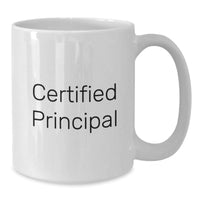 Load image into Gallery viewer, Gifts from Friends, Inspirational Principal Quotes on White Coffee Mug, Graduation Unique Gifts for Principals, Funny Teacher Mugs with 11oz or 15oz Capacity - Additional
