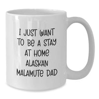 Load image into Gallery viewer, Funny Alaskan Malamute Dog Dad Valentine's Gifts from Men for Family - Additional