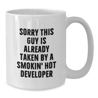 Load image into Gallery viewer, Funny Developer White Coffee Mugs - Gifts from Friends for Developer Birthday Unique Gifts - Additional