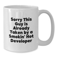 Load image into Gallery viewer, Funny Developer White Coffee Mug Gifts from Friends for Birthday Unique - Additional