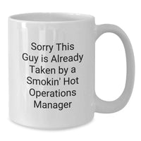 Load image into Gallery viewer, Funny Operations Manager White Coffee Mugs Gifts from Friends for Valentine's Unique Office - Additional