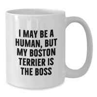 Load image into Gallery viewer, Boston Terrier Dog Lover Funny Mugs Gifts from Men to Friends on Birthday Unique Unique Gifts for Boston Terrier Dog Owners - Additional