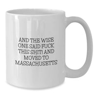 Load image into Gallery viewer, Funny Gift from Friends - Massachusetts Move, You Had Me at the Cape, White Coffee Mug for Men and Women Birthday - Additional
