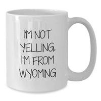 Load image into Gallery viewer, Funny Wyoming Coffee Mugs for Wyoming Lovers Gifts from Friends, Unique Birthday Unique Gifts for Wyoming Men, Wyoming Women, Wyoming Family, Wyoming Coworkers - Additional